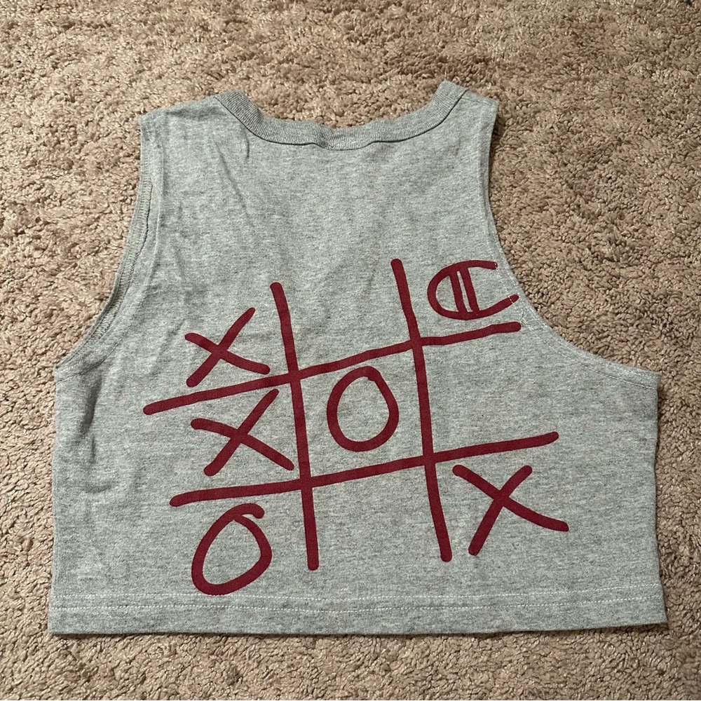 Upcycled Vintage Champion Crop Top - Picture 3 of 3